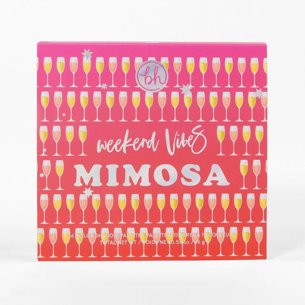bh cosmetics Mimosa Weekend Vibes 16 Color Shadows